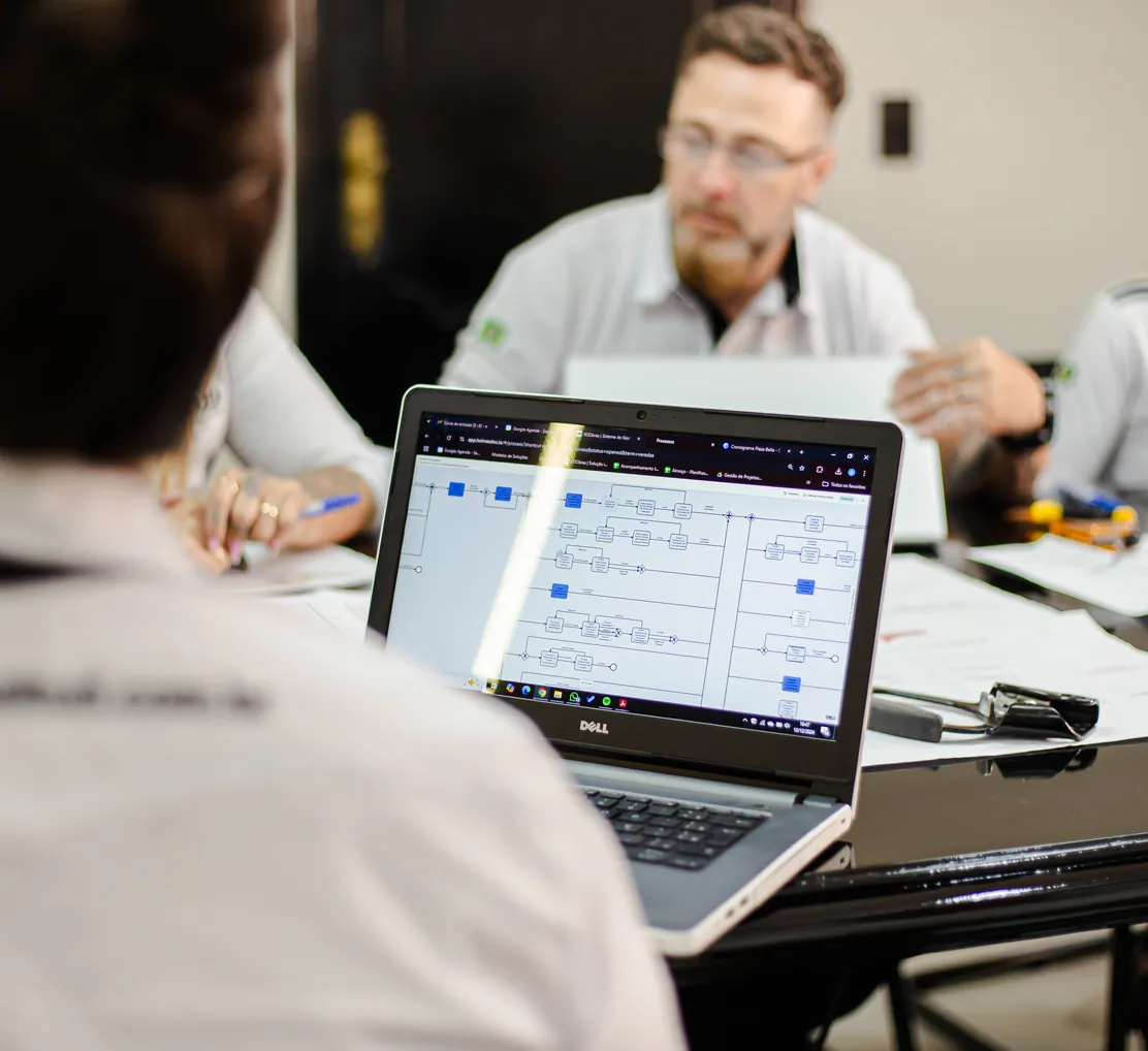 Gestão de projeto da Latitud em acompanhamento digital (PMO)